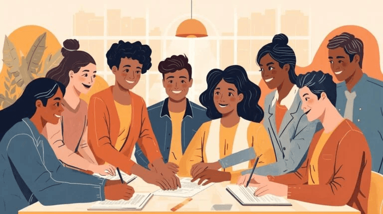 Children doing prayer